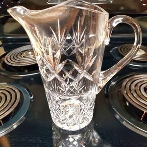 Leaded Crystal Pitcher.
